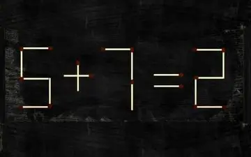 با جابجایی یک کبریت تساوی را درست کنید / تست هوش