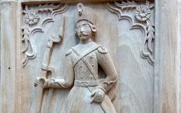 ساخت منبت سرباز قاجار