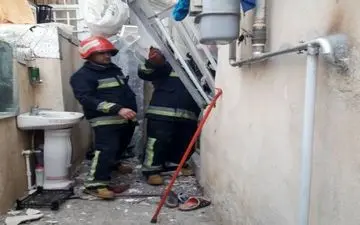 مصدومیت چهار نفر در حادثه آتش سوزی کارون 