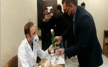 فیلم|قدردانی مردم پردیسان از پرسنل بیمارستان سیار ارتش