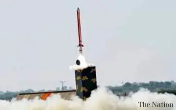 پاکستان یک موشک بالستیک جدید آزمایش کرد