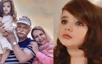 زیباترین دختر ایران را بشناسید ؟! + عکس نوه های 6 بازیگر ایرانی ! 