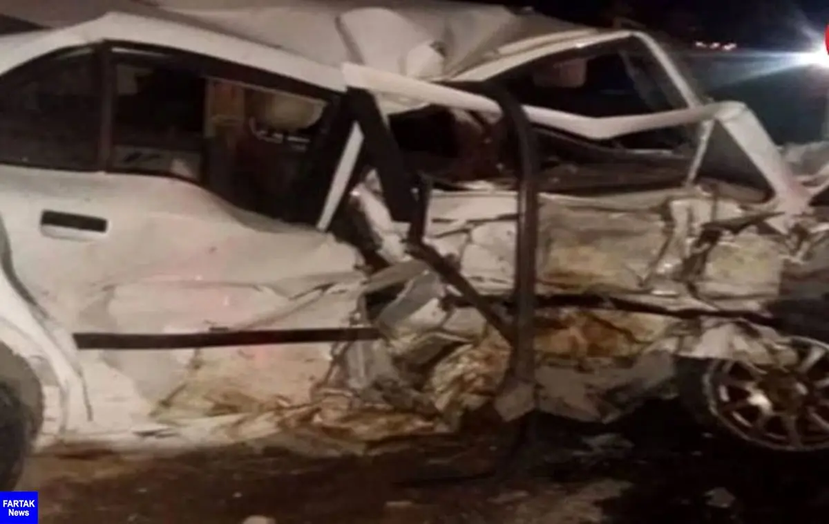 برخورد مرگبار سه دستگاه خودرو در جاده ایوان - ایلام