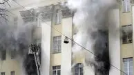 مهار آتش در آپارتمان مسکونی در شیراز