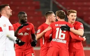 صعود لایپزیگ به صدر جدول با پیروزی در خانه اشتوتگارت