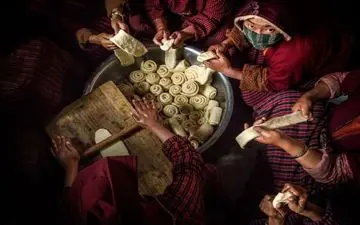  عکس منتخب نشنال جئوگرافیک | آشپزی راهبه ها