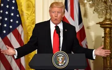  ترامپ: اگر مجبور شویم، پایگاه نظامی خود را از قطر به جای دیگر منتقل می کنیم