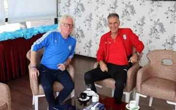 جلسه مشکوک کی‌روش، شفر و ابراهیمی + عکس