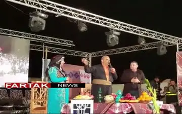 شوخی جواد خیابانی برای شاد بودن زلزله زده ها +فیلم