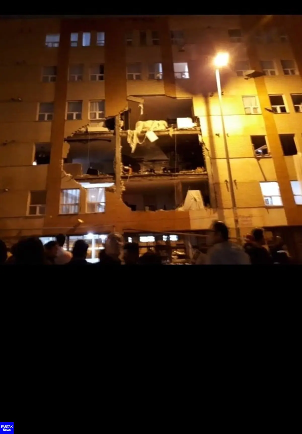 یک واحد مسکونی در اردبیل به دلیل نشت گاز منفجر شد