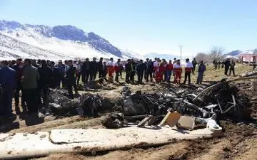  سقوط مرگبار بالگرد اورژانس در شهرکرد/ عکس