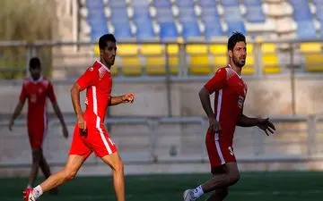 گزارش تمرین پرسپولیس با حضور یک مهمان ویژه| شوتزنی و سانتر در دستور کار سرخ ها