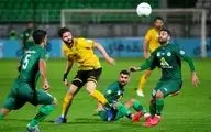 لیگ برتر فوتبال|  تقابل گاندوها و طلایی‌پوشان برنده نداشت