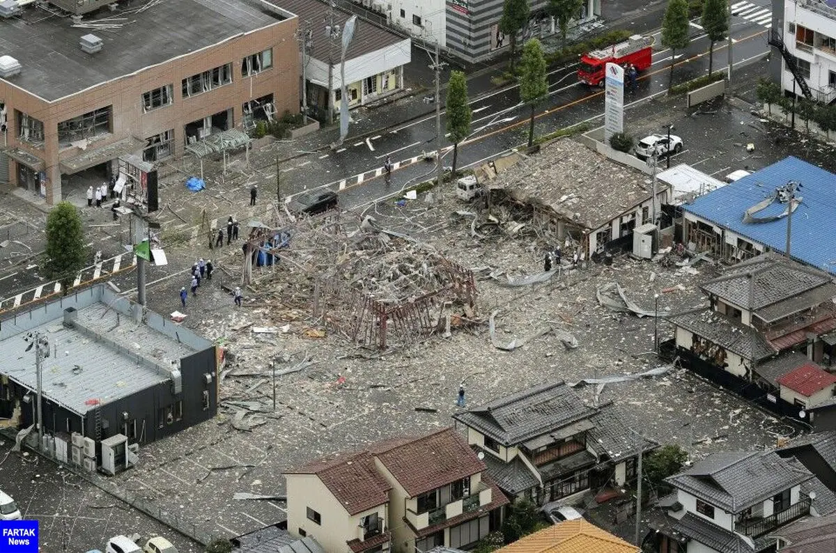 وقوع یک  انفجار در ژاپن ساعت ۹ صبح امروز  به وقت محلی
