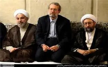 سران سه قوه در عروسی پسر رئیس مجلس +عکس