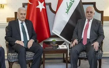 نخست وزیران ترکیه و عراق دیدار کردند