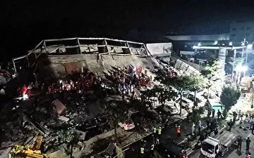 فروریختن هتل محل قرنطینه مبتلایان به کووید -۱۹ در چین