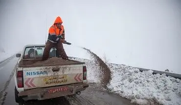 کولاک و مه‌گرفتگی در جاده‌های استان قزوین؛ همراه داشتن زنجیرچرخ الزامی است