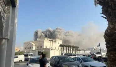 ویدئویی از محل حمله هوایی اسرائیل به دوحه قطر
