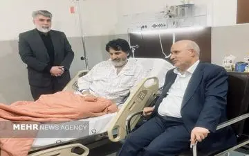 عیادت تاج از پیشکسوت استقلال و پرسپولیس