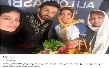 سلفی شراره رخام و بانوان هنرمند در کنسرت علی لهراسبی (عکس)