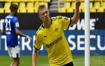 پیروزی دورتموند دقیقه 5+90 با گلزنی هالند
