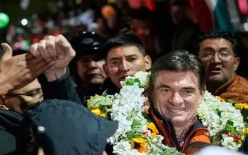 رئیس جمهور جدید بولیوی انتخاب شد
