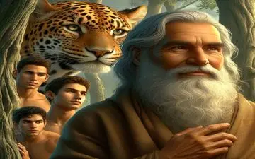 حکایت پلنگ و مرد خردمند: نبردی که در ذهن رخ می دهد