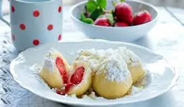دسر جذاب و متفاوت درست کن| آموزش پیراشکی پنیری میوه ای !