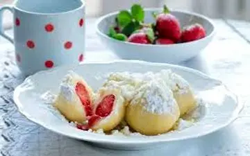 دسر جذاب و متفاوت درست کن| آموزش پیراشکی پنیری میوه ای !