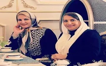  تبریک «فریبا کوثری» برای تولد «فاطمه گودرزی»/ عکس