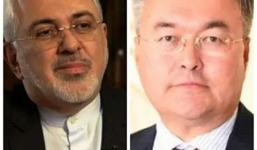 رایزنی تلفنی وزیران امور خارجه ایران و قزاقستان