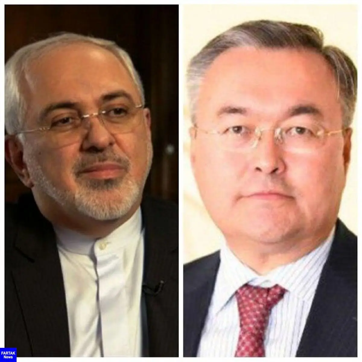 رایزنی تلفنی وزیران امور خارجه ایران و قزاقستان