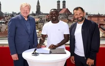 شماره پیراهن مانه در بایرن مونیخ چند است؟ + عکس 