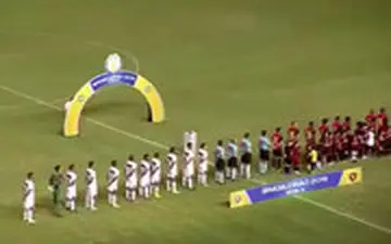 اتفاق عجیب وسط پخش سرود ملی در برزیل