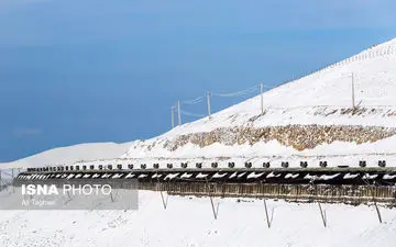 سقوط عظیم‌ترین بهمن جهان در جاده هراز
