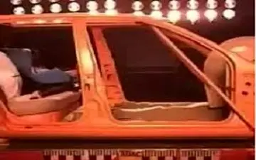 هنگام سفر باخودرو کدام صندلی امن تر است؟ + فیلم