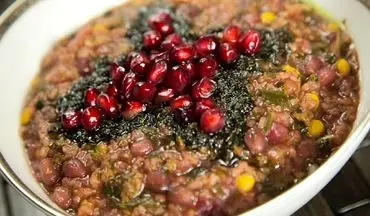 طرز تهیه آش انار تبریزی؛ ترکیبی از ترش و شیرین برای سمزدایی