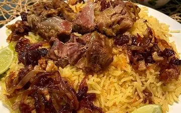 طرز تهیه لپه پلوی کرمانی| خیلی خوشمزه س!