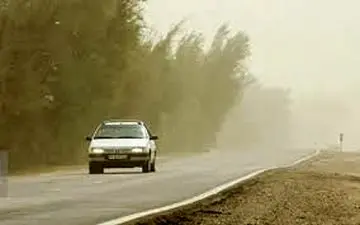 وزش باد شدید و خیزش گرد و خاک در چهار استان کشور