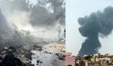 133 کشته در سقوط هولناک هواپیمای ایر ایندیا در هند