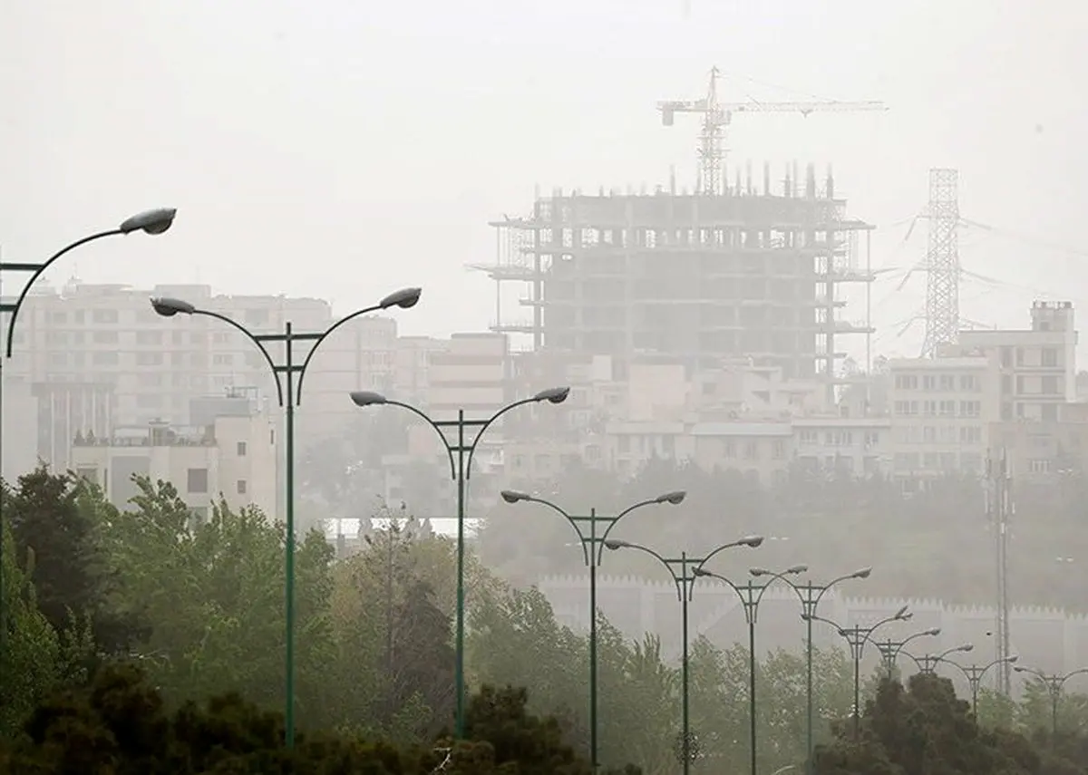 پیش‌بینی هواشناسی: گردوغبار فردا هم میهمان تهران است/وزش باد شدید از عصر شنبه 