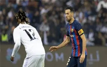 
بوسکتس پیشنهاد النصر را رد کرد