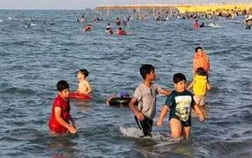 شنا در سواحل دریای خزر ممنوع است