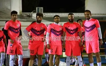 گزارش تصویری از تمرین بادران در کیش 