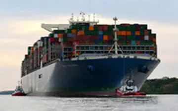 بزرگ ترین کشتی کانتینری جهان در کره جنوبی رونمایی شد