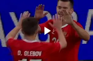 گل اول روسیه به ایران  + ویدئو