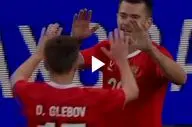 گل اول روسیه به ایران  + ویدئو