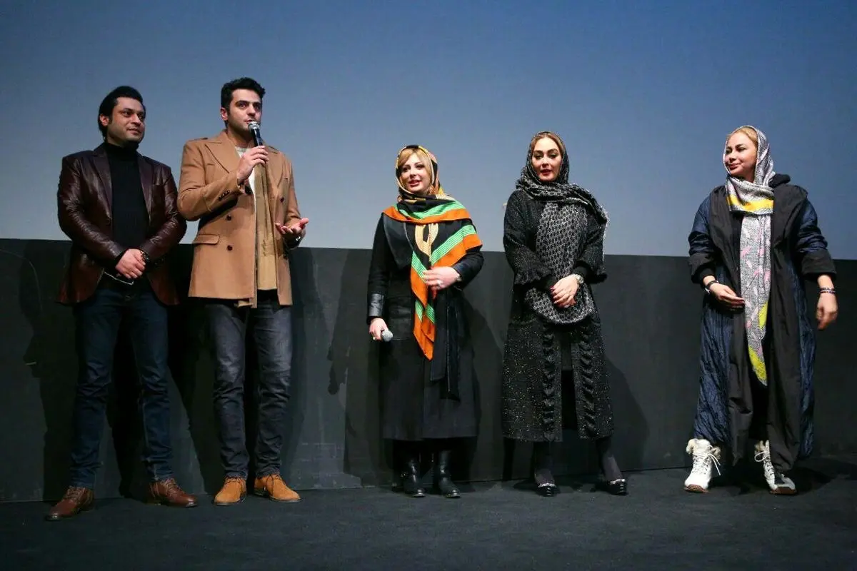 نیوشا ضیغمی، الهام حمیدی و علی ضیا در اکران خصوصی یک فیلم | عکس