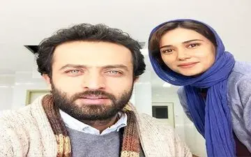 سلفی متفاوت از پریناز ایزدیار و مصطفی زمانی